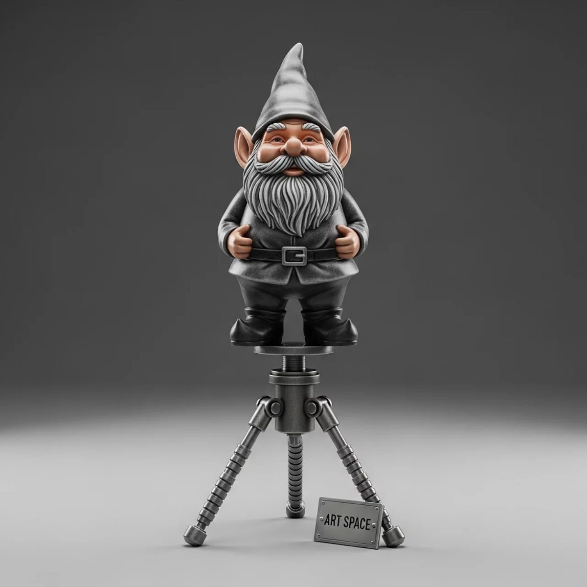Аренда Фигурка гном на телескопических ногах в Boutique Hotel PORTUM 1905 — ART SPACE