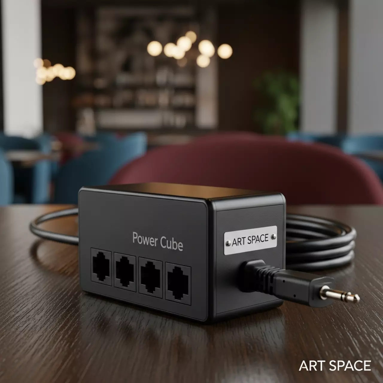 Аренда Фильтр сетевой Power Cube 1,9 м 5 розеток с заземлением в ресторане «Магадан» — ART SPACE