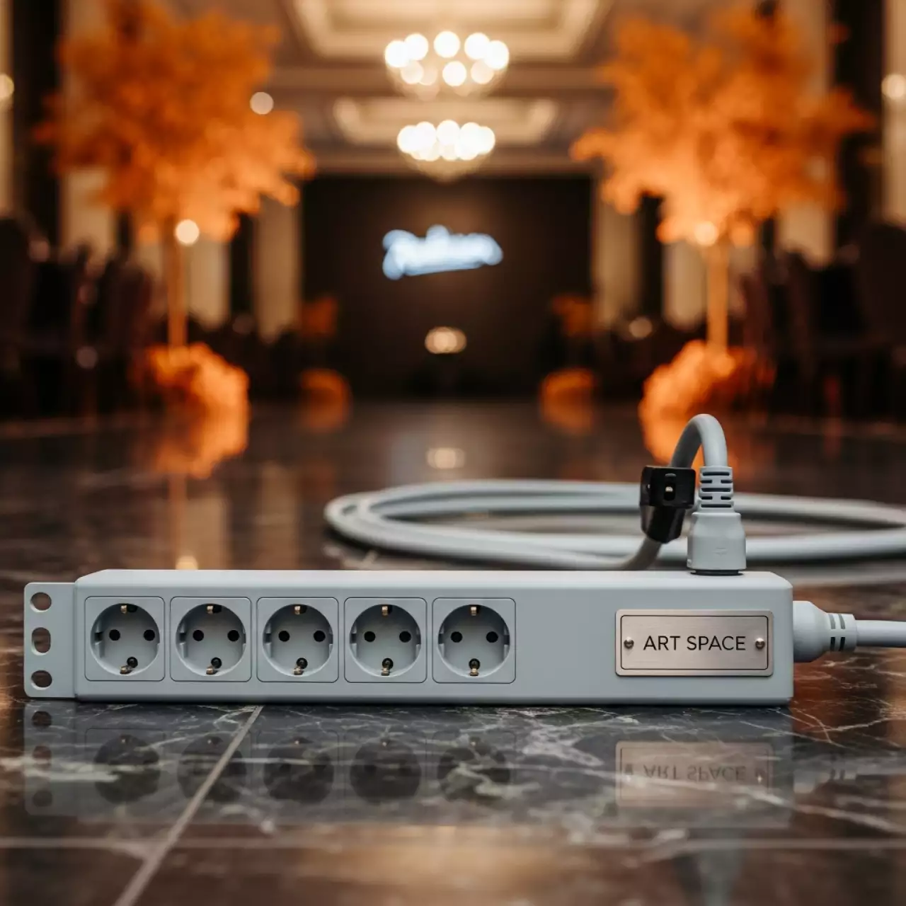 Аренда Фильтр сетевой ZIS Company PILOT L GP 7 м 6 розеток светло серый в отеле Radisson Lazurnaya — ART SPACE