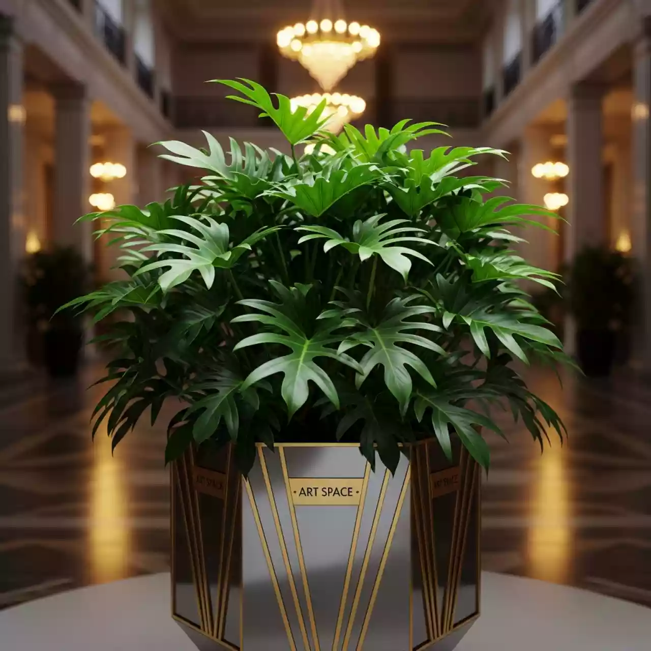 Аренда Филодендрон Ксанаду в санатории «Металлург» — ART SPACE