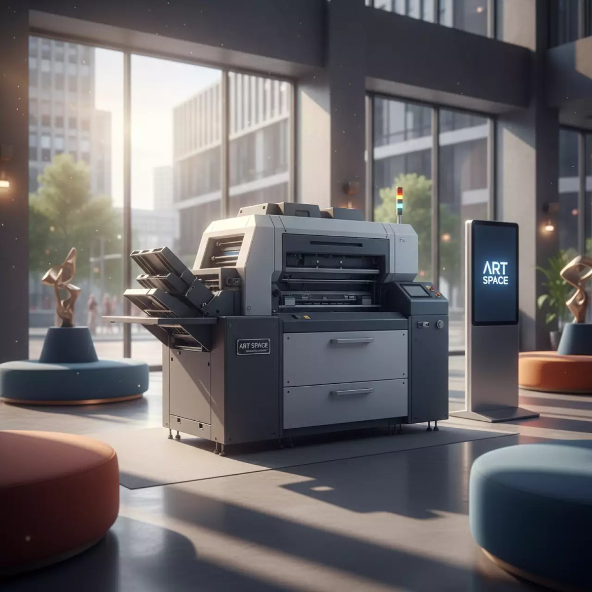 Аренда Финишер профессиональный Xerox 450S02866 LPF D 5 с брошюровщиком и фолдером в Karat Resort — ART SPACE