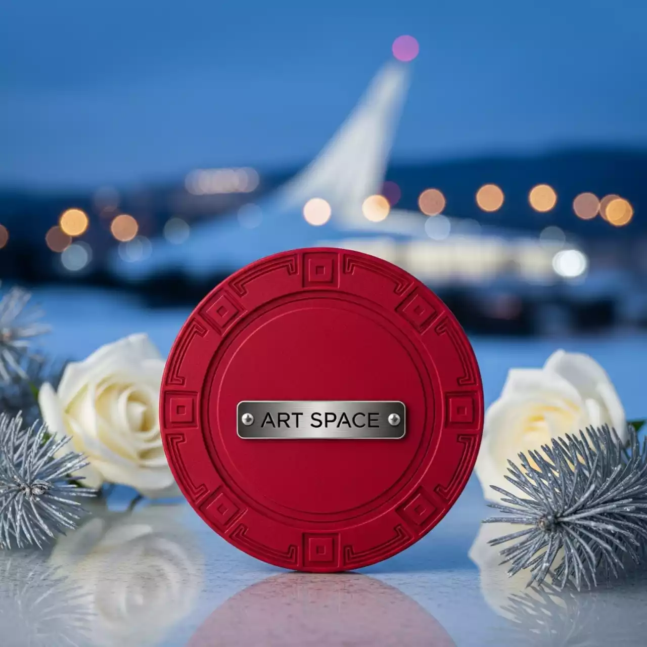 Аренда Фишка для казино красная на Сочи Автодроме — ART SPACE