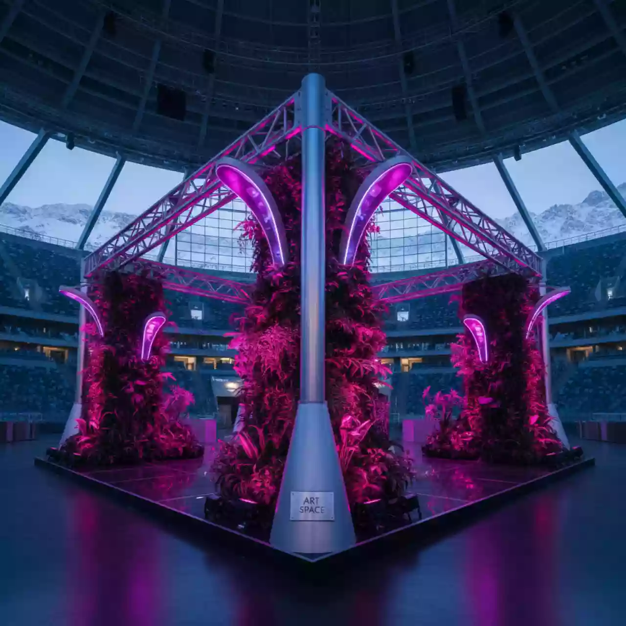 Аренда Фитолампа для растений Эра 10 Вт E27 LED красно синий спектр на арене «Фишт» — ART SPACE