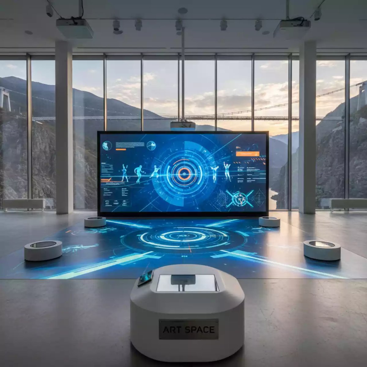 Аренда Физкультура интерактивная УМКА полный комплект в Skypark Sochi — ART SPACE