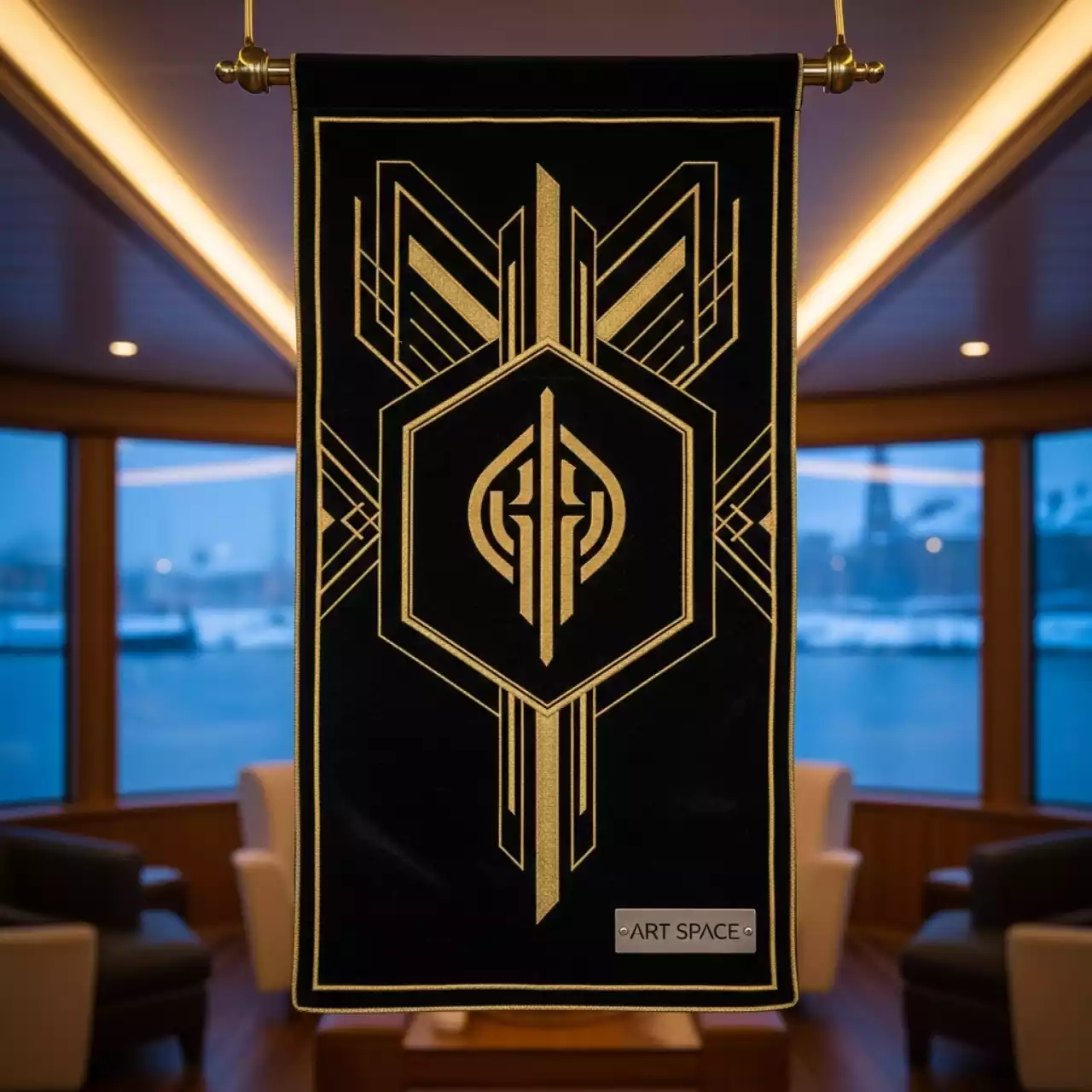 Аренда Флаг Хогвартс на теплоходе «Дагомыс» — ART SPACE