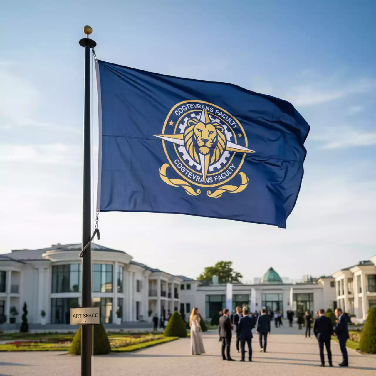 Аренда Флага факультета Когтевран на вилле «Анна» — ART SPACE