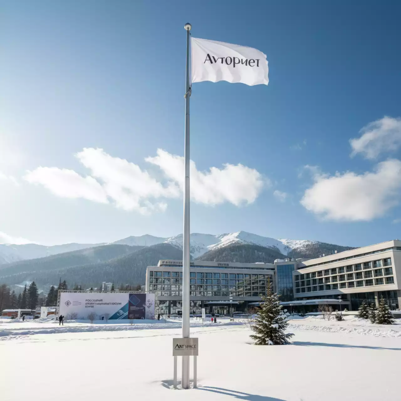 Аренда Флагшток Авторитет 6 м в Поляна 1389 Отель и Спа — ART SPACE