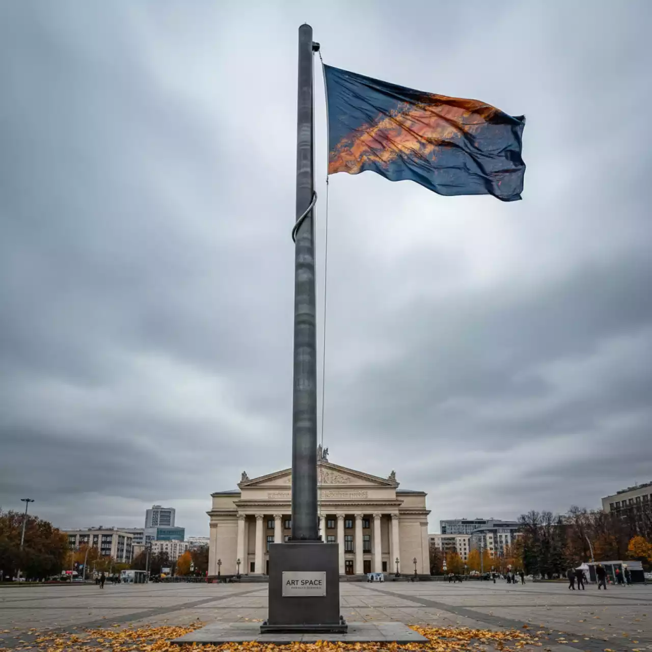 Аренда Флагшток Авторитет 8 м в Зале органной и камерной музыки — ART SPACE