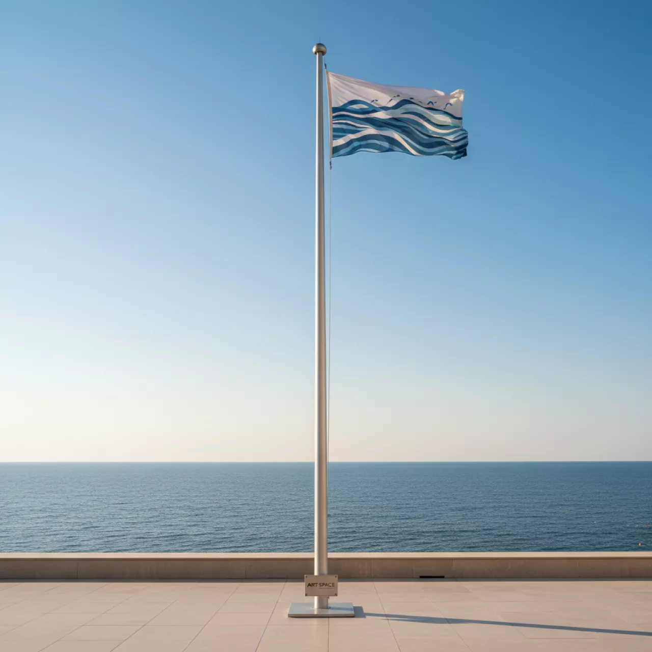 Аренда Флагшток Триумф 8 м в отеле Radisson Lazurnaya — ART SPACE