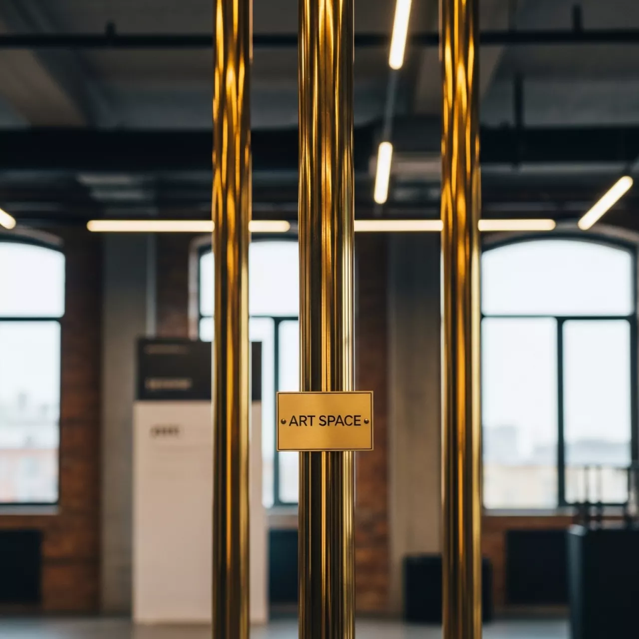 Аренда Флагштоки золотистые в лофте «Студия 21» — ART SPACE