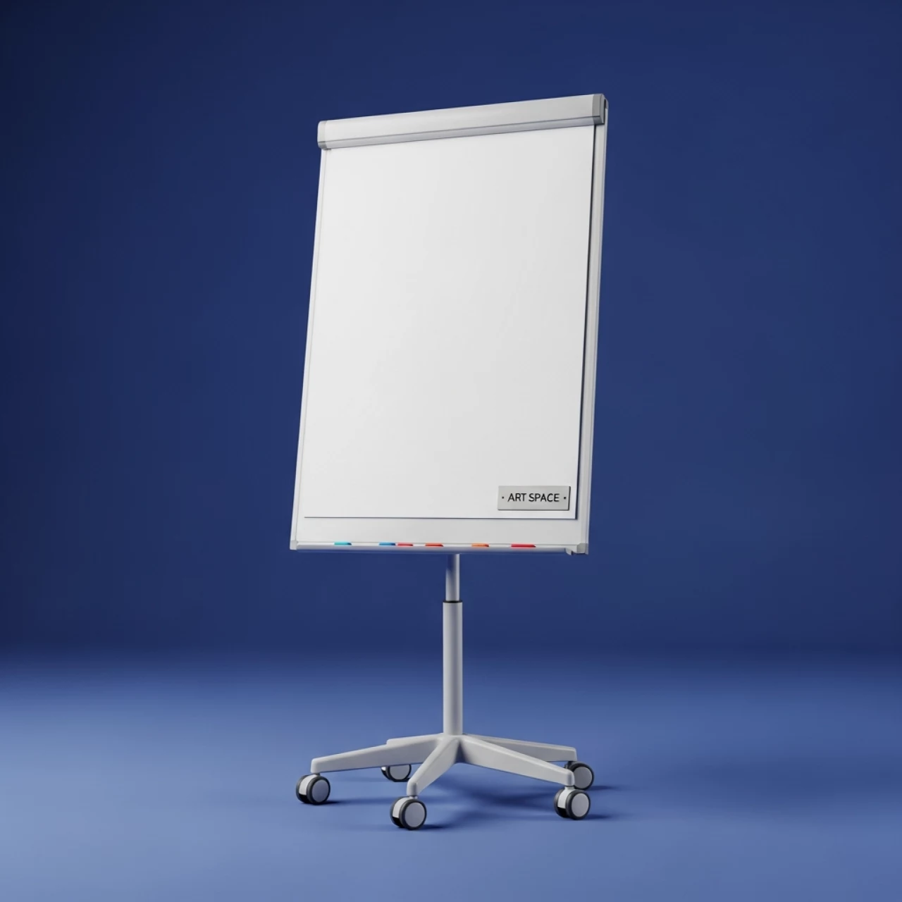 Аренда Флипчарт Attache на колесах 70х100 см на пляже «Ривьера» — ART SPACE