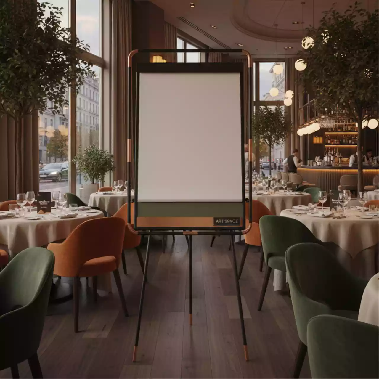 Аренда Флипчарт GBG SFl 100х70 см в ресторане «Brunello» — ART SPACE