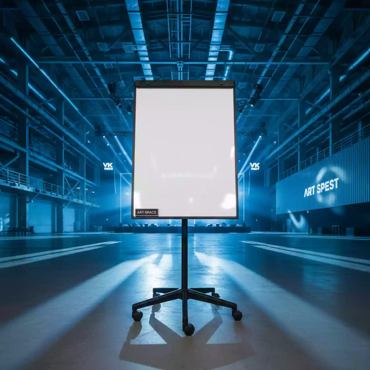 Аренда Флипчарт мобильный Brauberg 70х100 см 231703 в VK Stadium Sirius — ART SPACE