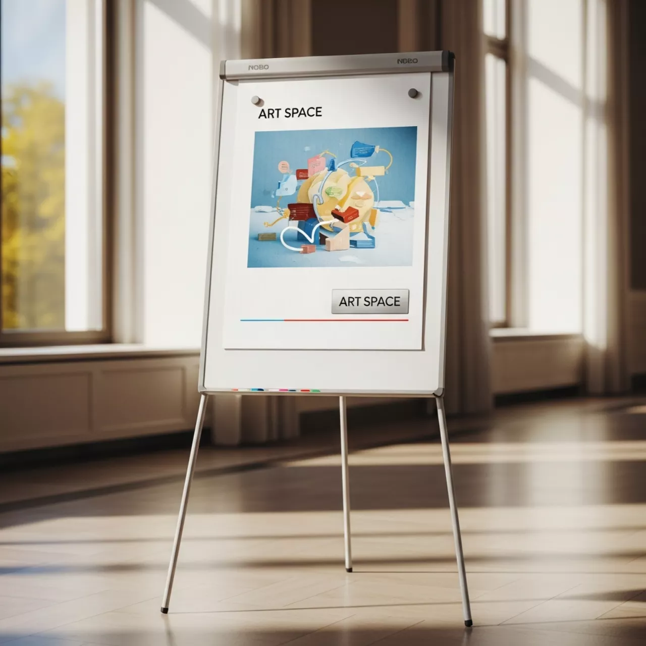 Аренда Флипчарт Nobo Barracuda 100х68,5 см в Маринс Парк Отеле — ART SPACE