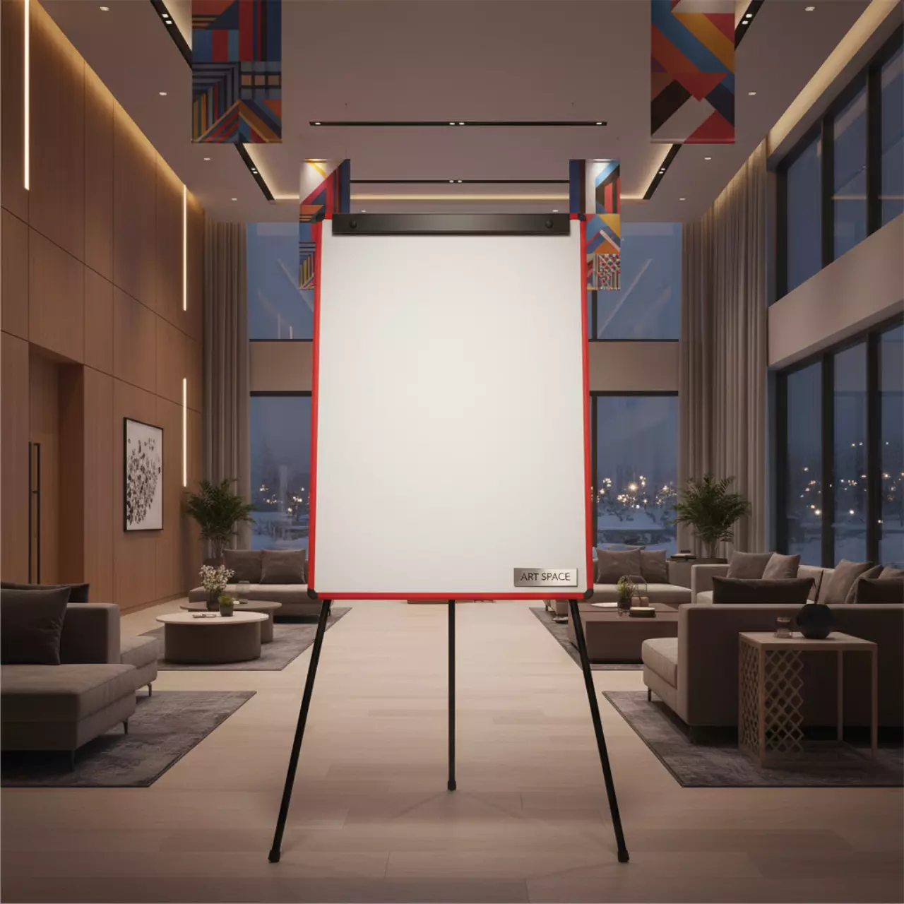 Аренда Флипчарт TF15 Popchart RED 100x70 см в Swissôtel Resort Sochi Kamelia — ART SPACE