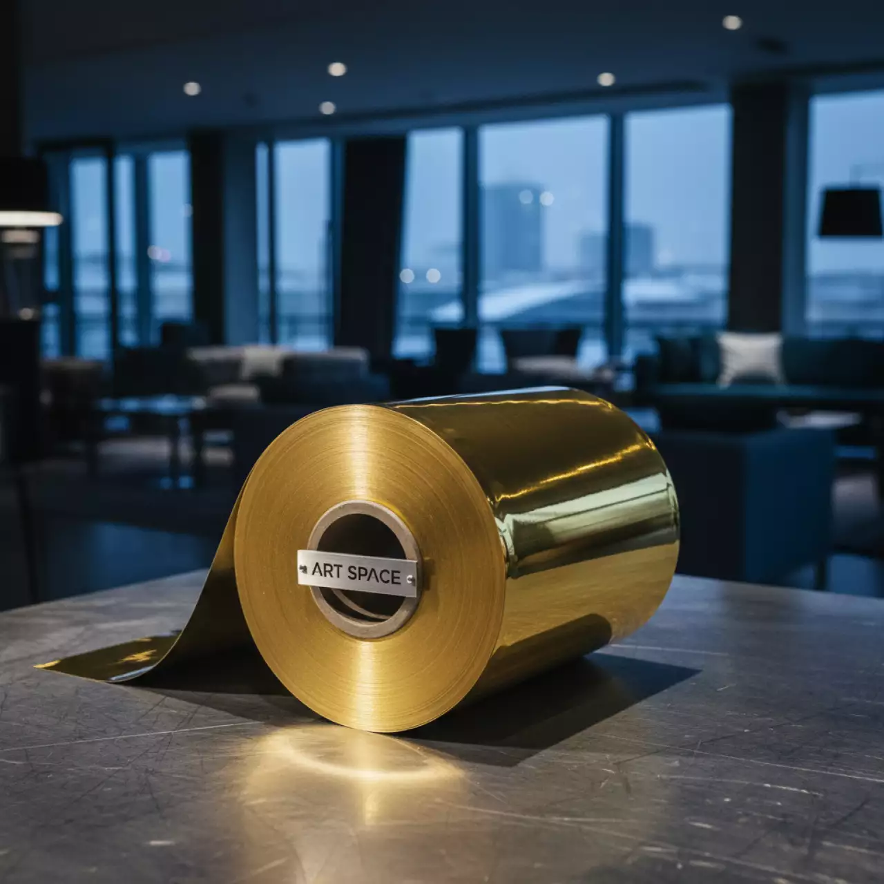 Аренда Фольга для горячего тиснения HX507 Gold SP G04 100 мм в Rodina Grand Hotel & SPA — ART SPACE