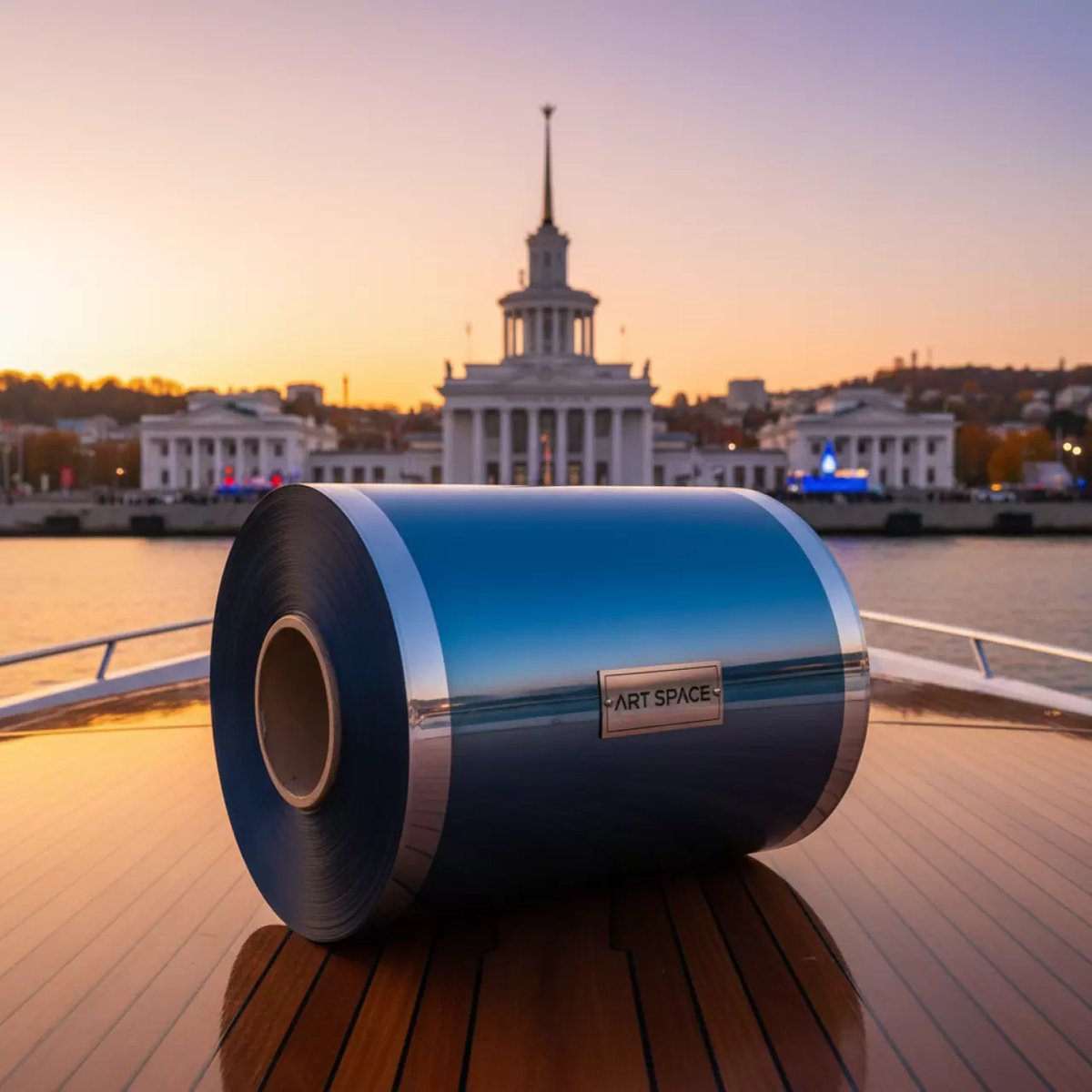 Аренда Фольга для горячего тиснения HX507 SP BU05 640 мм на VIP теплоходе (Морпорт Сочи) — ART SPACE