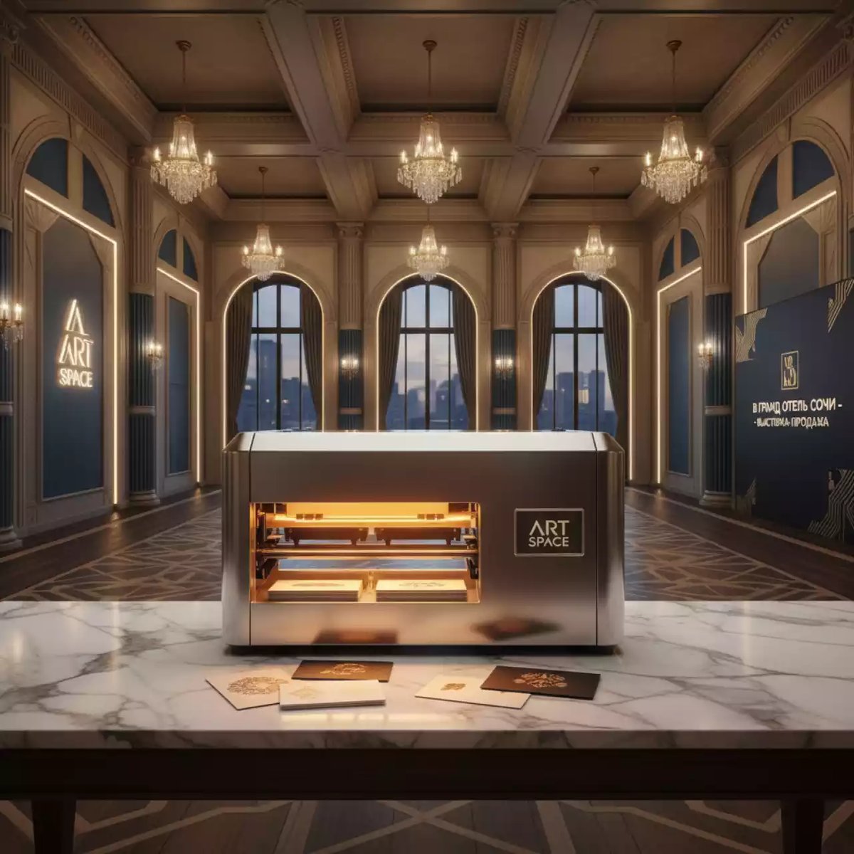 Аренда Фольгиратор цифровой AMD 8025D в Гранд Отель Сочи — ART SPACE