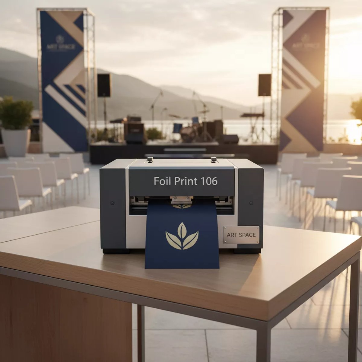 Аренда Фольгиратор Foil Print 106 для плоских поверхностей в отеле Radisson Lazurnaya — ART SPACE