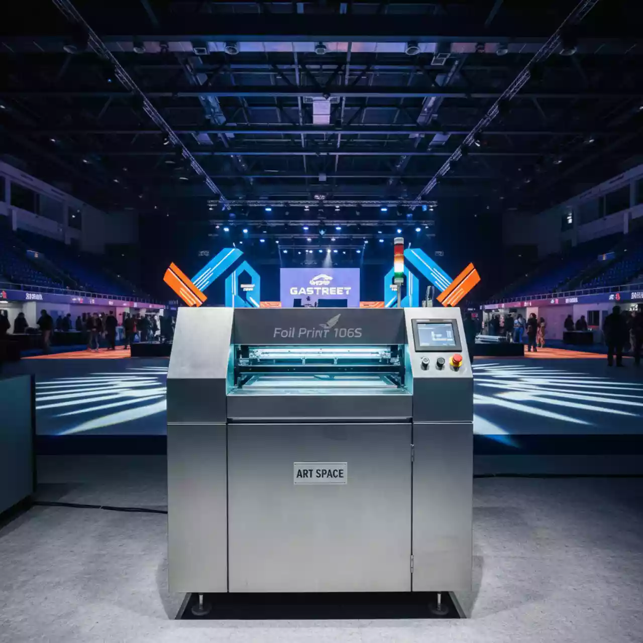 Аренда Фольгиратор Foil Print 106S длина печати 500 мм в ледовой арене «Шайба» — ART SPACE