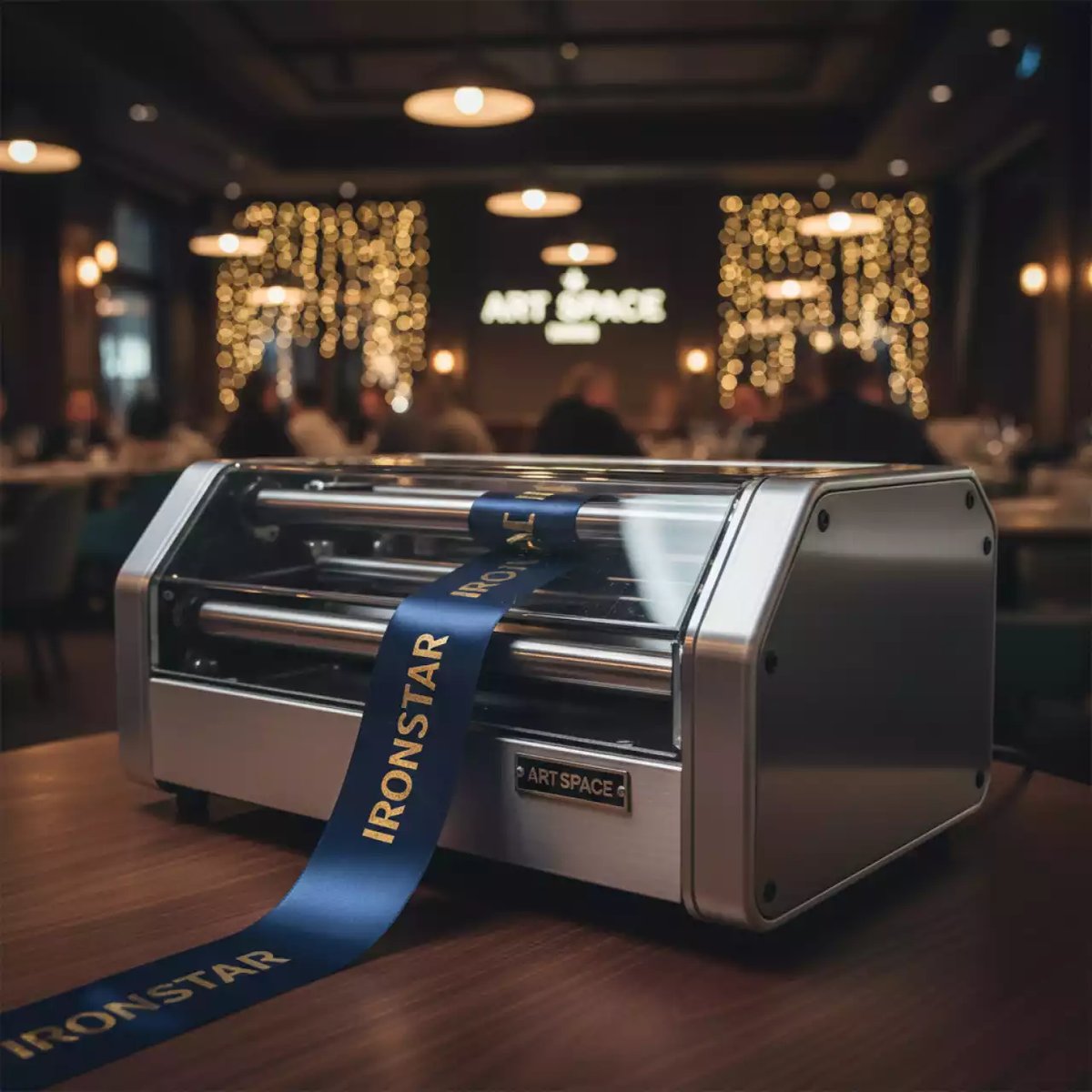 Аренда Фольгиратор Vektor ADL 108A для печати на лентах в ресторане «Плакучая Ива» — ART SPACE
