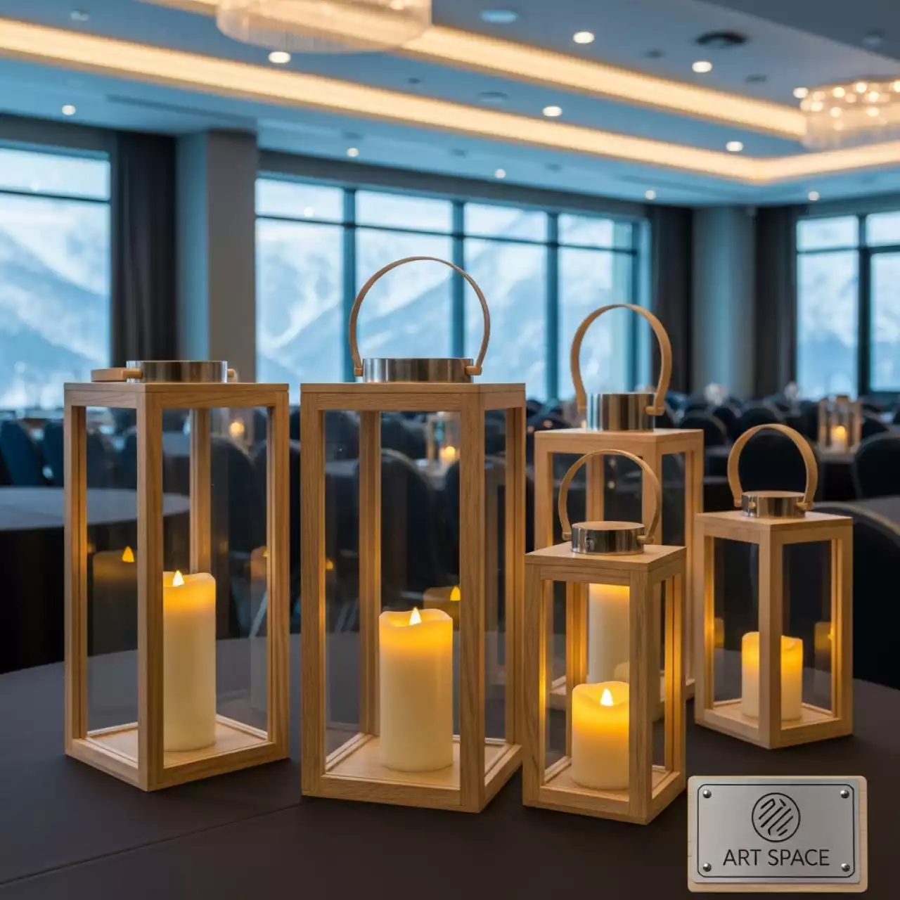 Аренда Фонари в Golden Tulip Rosa Khutor — ART SPACE