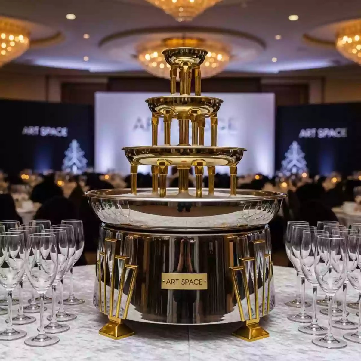 Аренда Фонтан с шампанским в Гранд Отель Сочи — ART SPACE