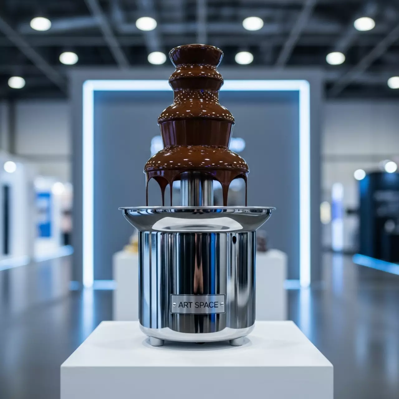 Аренда Фонтан шоколадный 45 см 1 кг шоколада в Red Arena — ART SPACE
