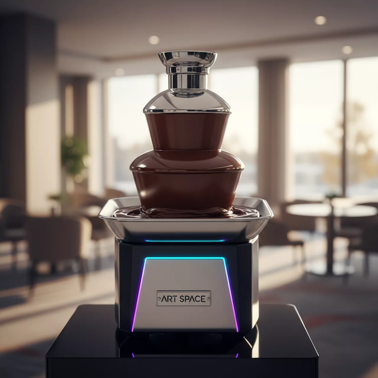 Аренда Фонтан шоколадный малый в отеле Radisson Lazurnaya — ART SPACE