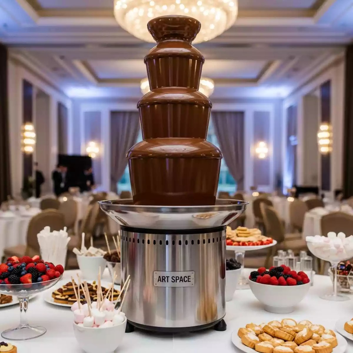 Аренда Фонтаны шоколадные в Green Flow Hotel — ART SPACE