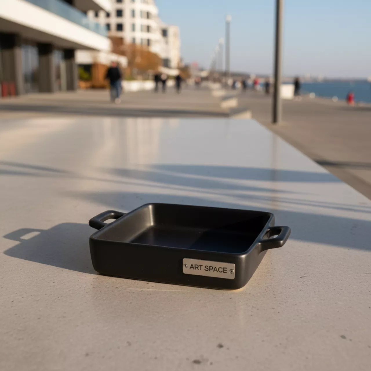 Аренда Форма черная квадратная с ручками 68х68 мм на Имеретинской набережной — ART SPACE