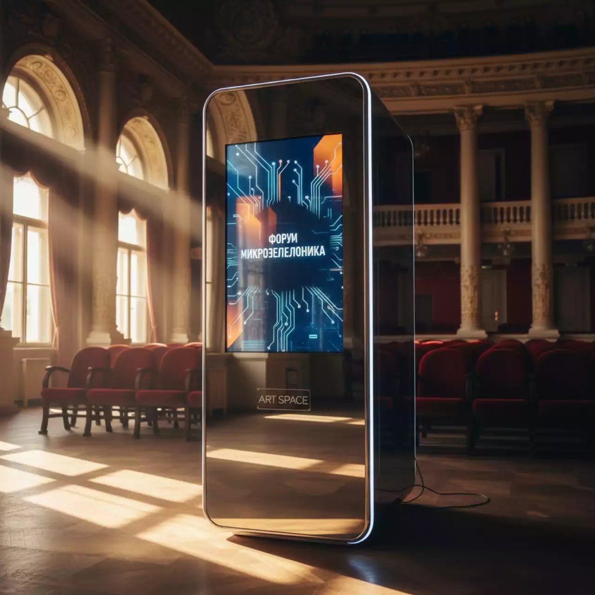 Аренда Фотобудка зеркальная для свадьбы в Зимнем театре — ART SPACE