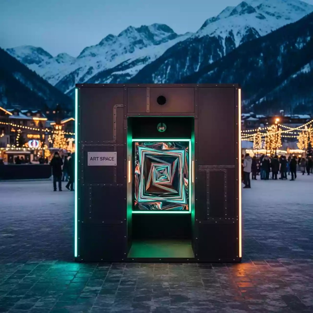 Аренда Фотобудки калейдоскоп в Гранд Отель Поляна — ART SPACE