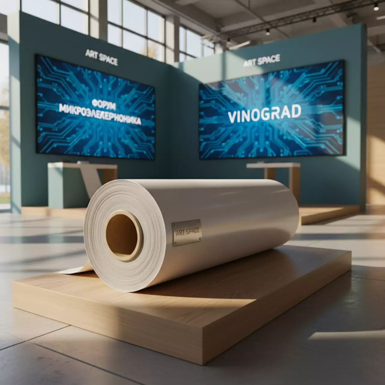 Аренда Фотобумага глянцевая для экосольвентных чернил 1,07х30 м в пляжном комплексе VinoGrad — ART SPACE