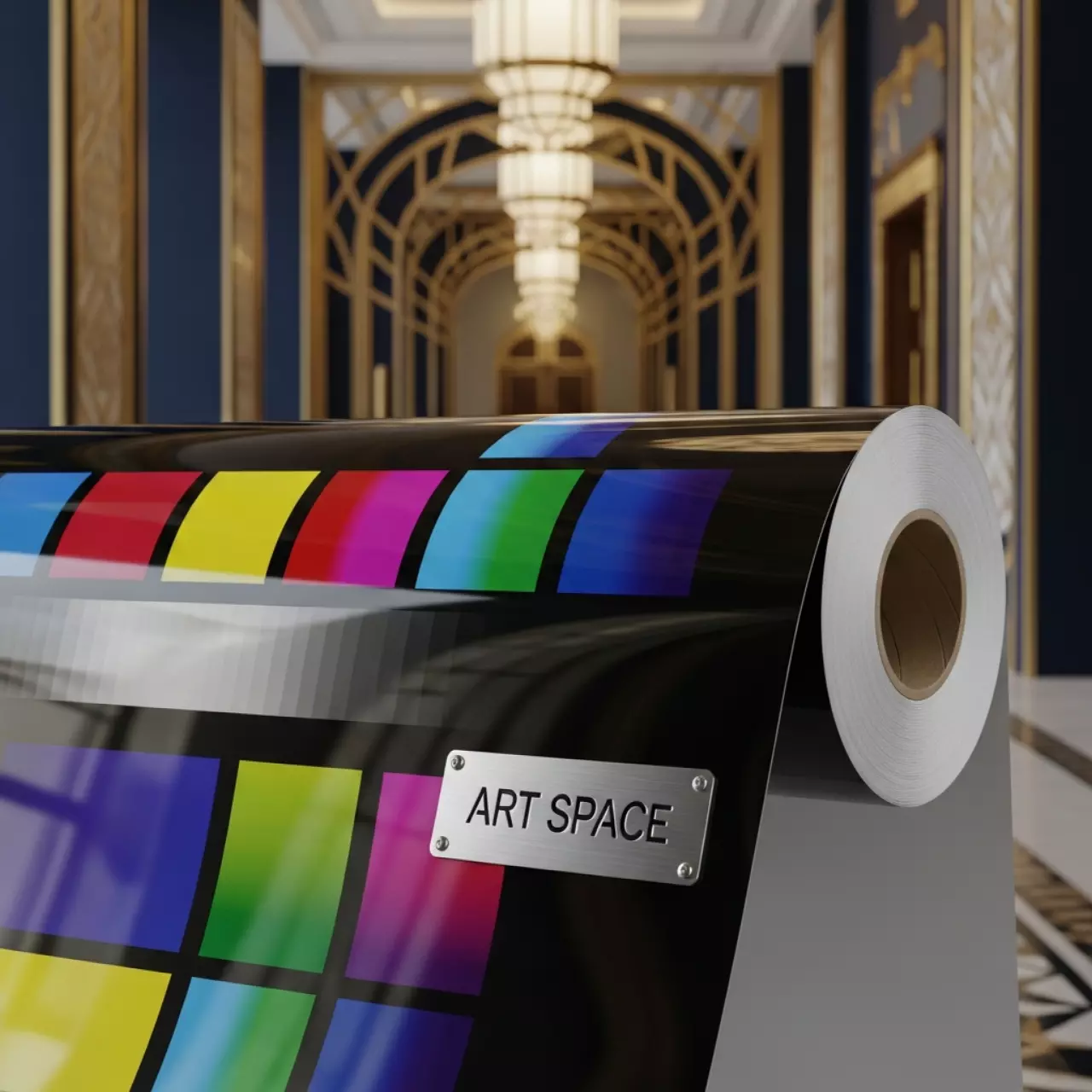 Аренда Фотобумага глянцевая для экосольвентных чернил 1,27х30 м в Imeretinskiy Hotel — ART SPACE