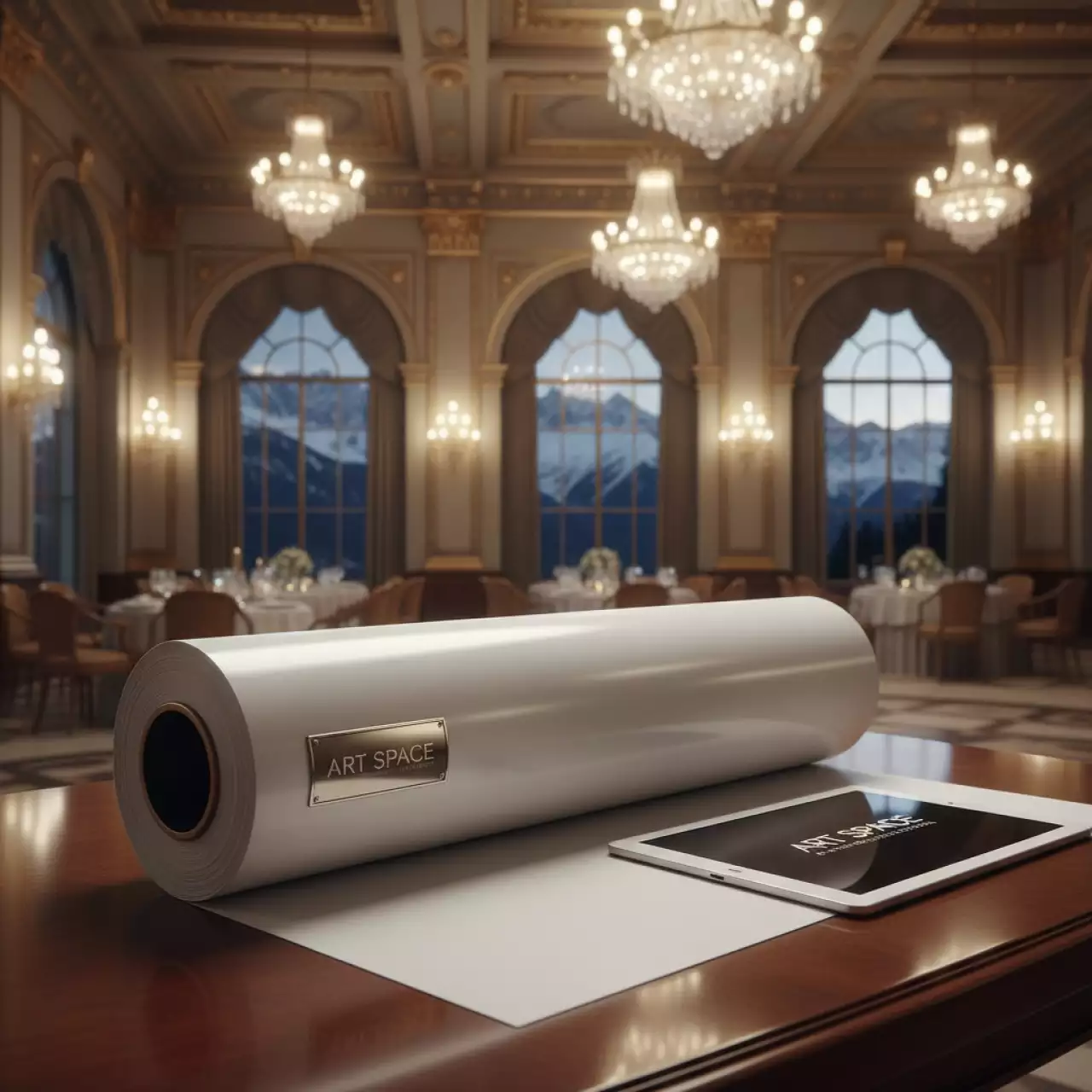 Аренда Фотобумага рулонная Canon Glossy Photo Quality Paper 300 г м² 432х30 м 1928B001 в Radisson Hotel Rosa Khutor — ART SPACE