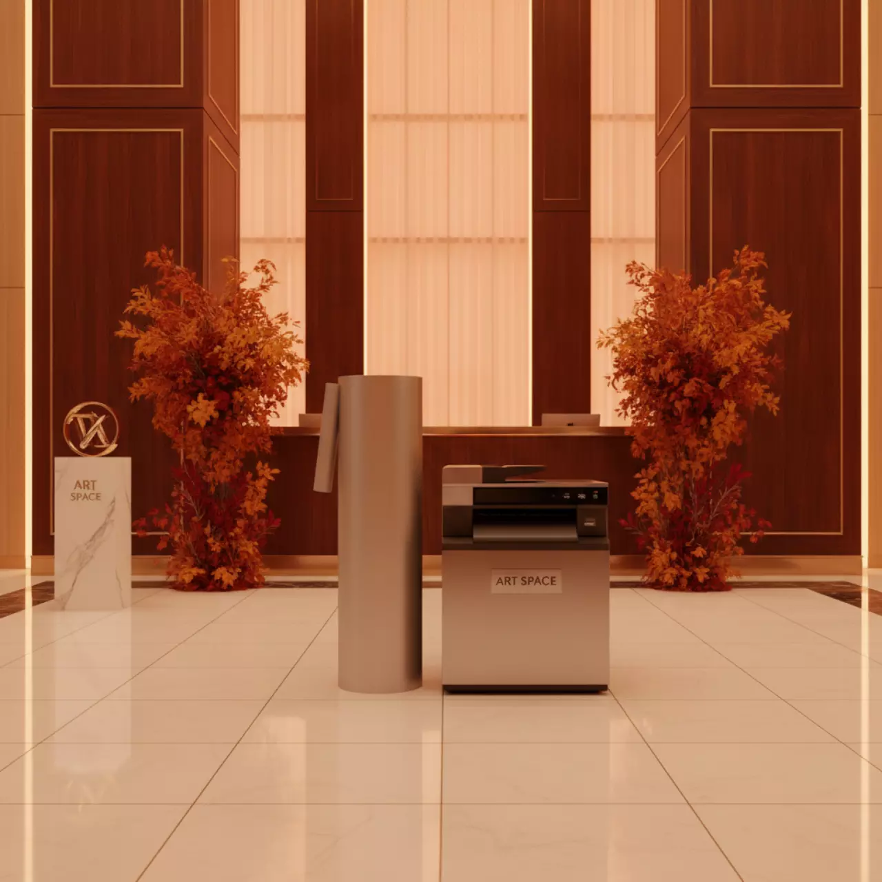 Аренда Фотобумага рулонная Xerox Photo Paper Semi Glossy 190 г м² 610x30 м 50,8 мм 450L90530 в Cosmos Sochi Hotel — ART SPACE