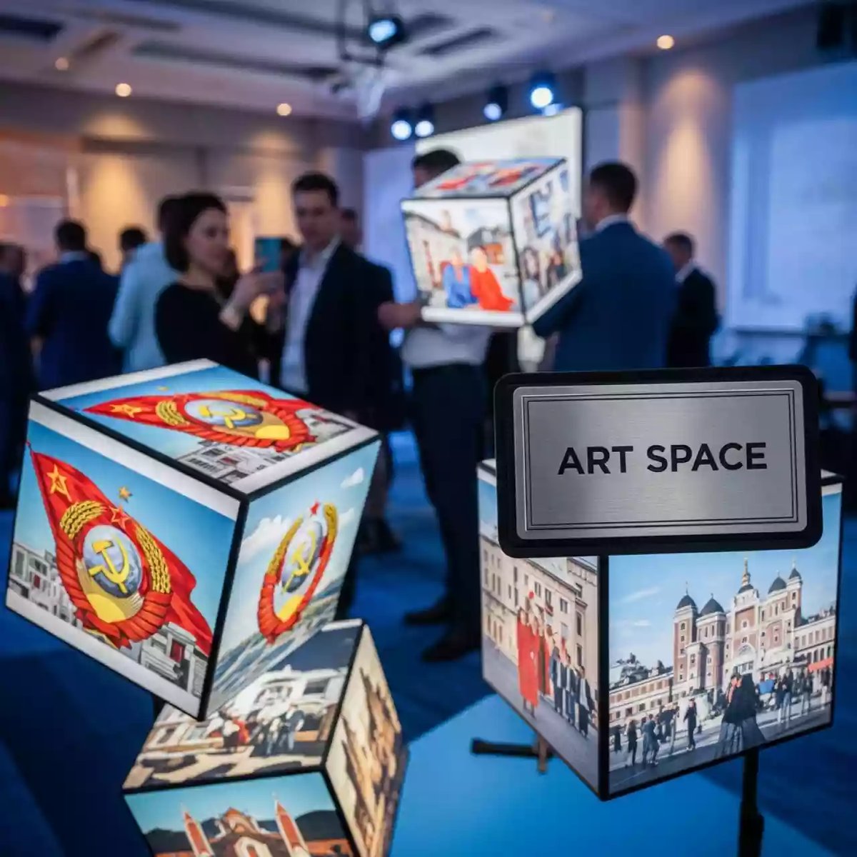 Аренда Фотокубики СССР в Гранд Отель Поляна — ART SPACE