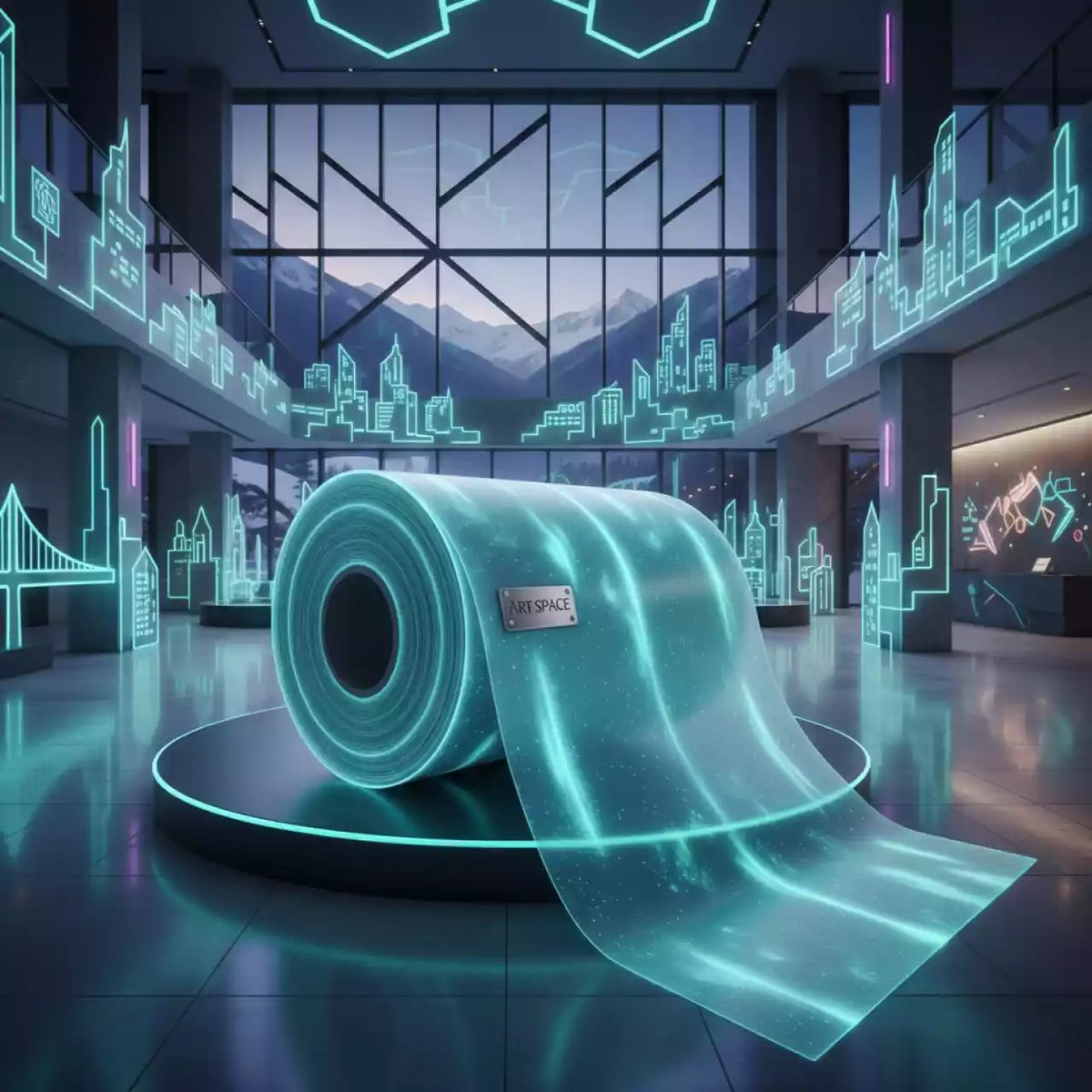 Аренда Фотолюминесцентная пленка Lucentis 200 240 мкм 1,24х50 м в Golden Tulip Rosa Khutor — ART SPACE