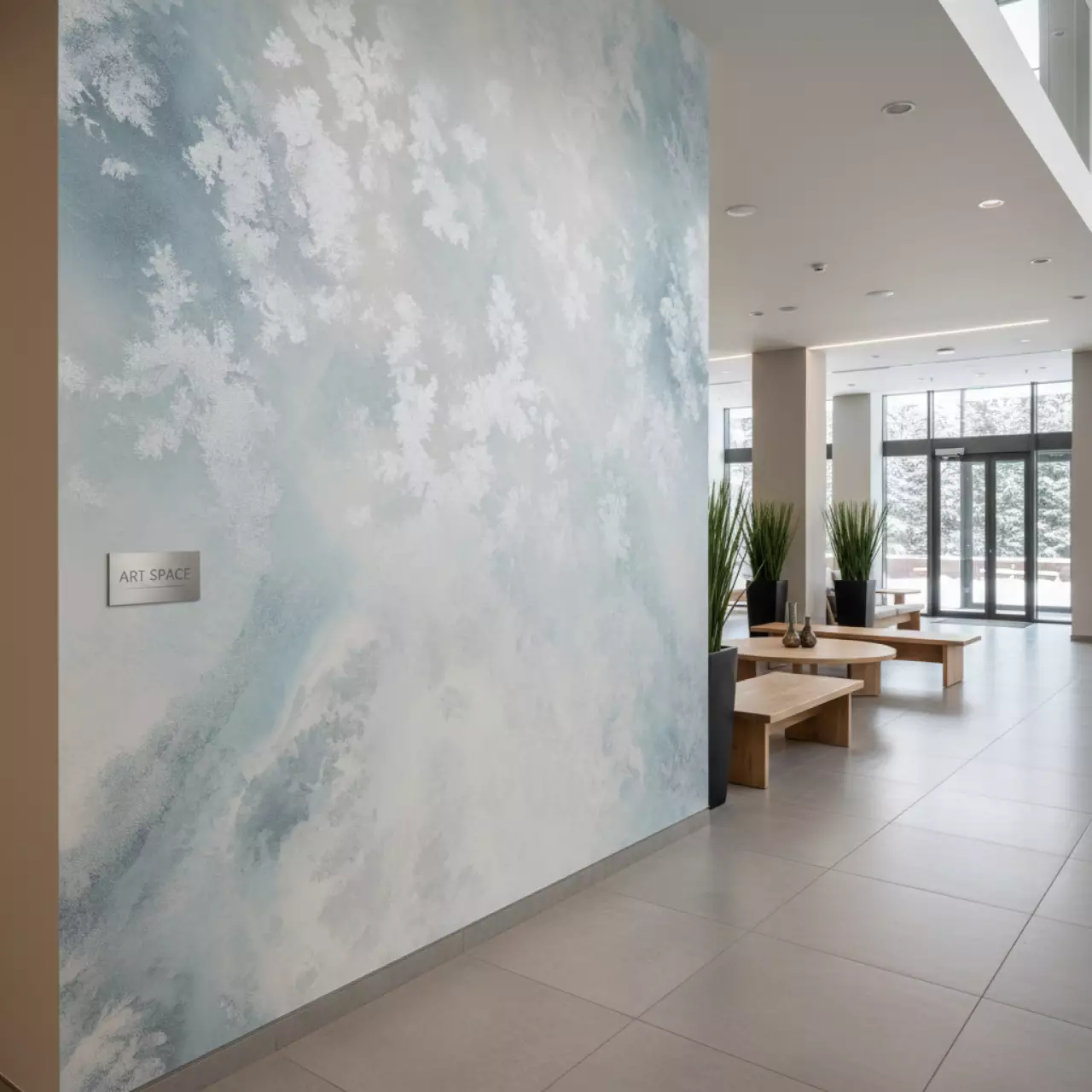 Аренда Фотообои фактурные 'Гладь' в Sport Inn Hotel & Wellness — ART SPACE