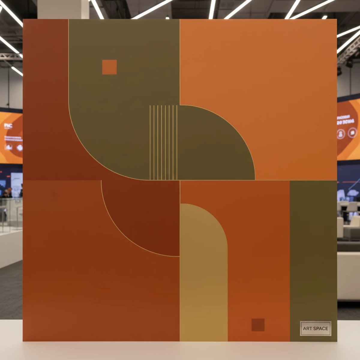 Аренда Фотообои на пластике матовый ламинат 3 мм 147х300 см в санатории «Русь» — ART SPACE