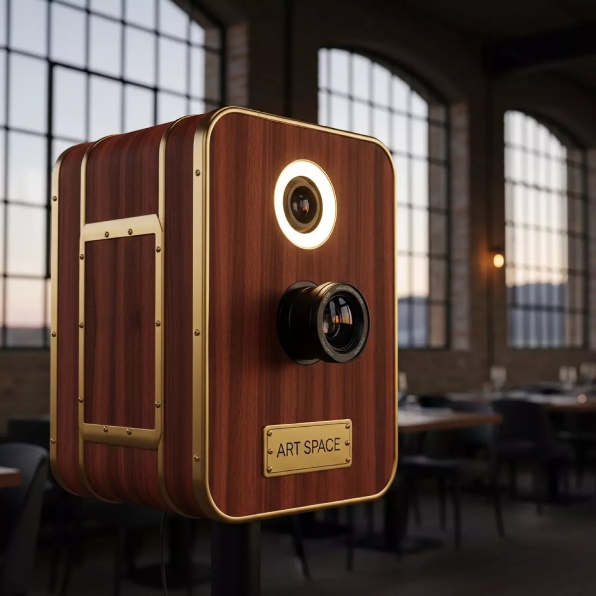 Аренда Фотостойка ретро в ресторане «Sanremo» — ART SPACE