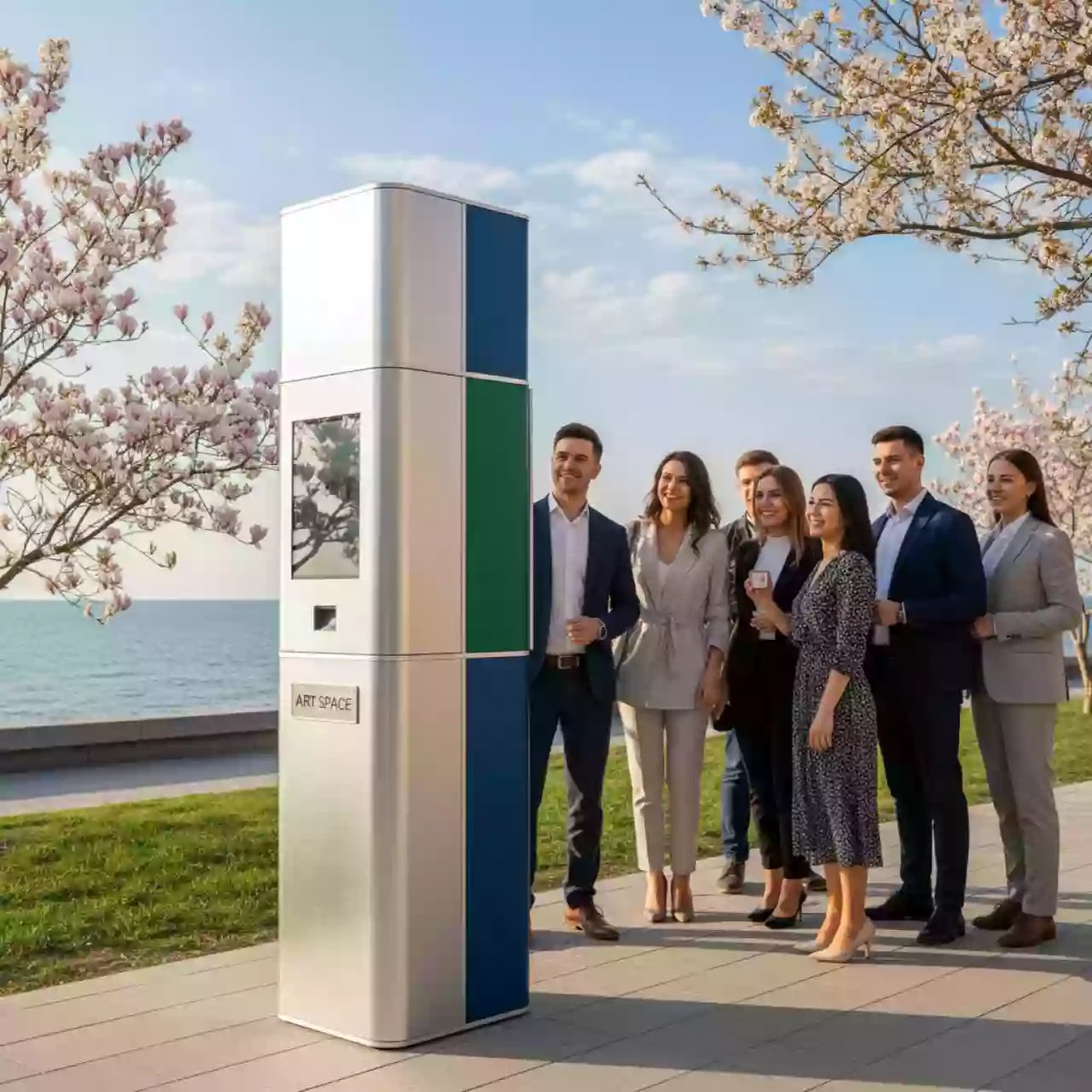 Аренда Фотостойка столб на Имеретинской набережной — ART SPACE