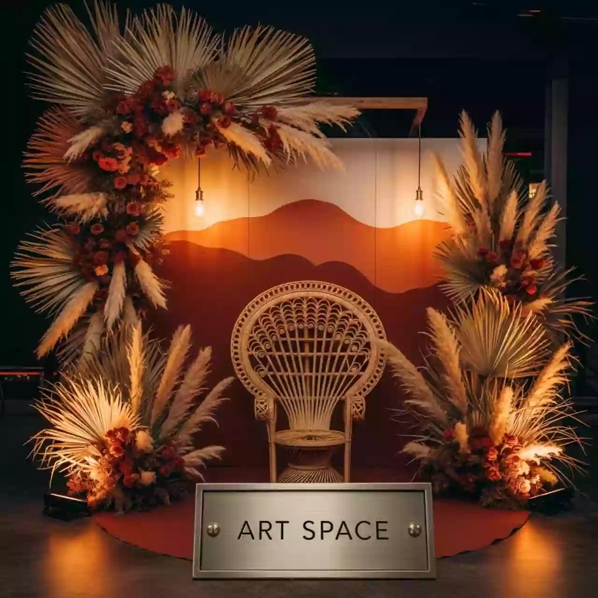 Аренда Фотозона Африка в ресторане «Баран-Рапан» — ART SPACE