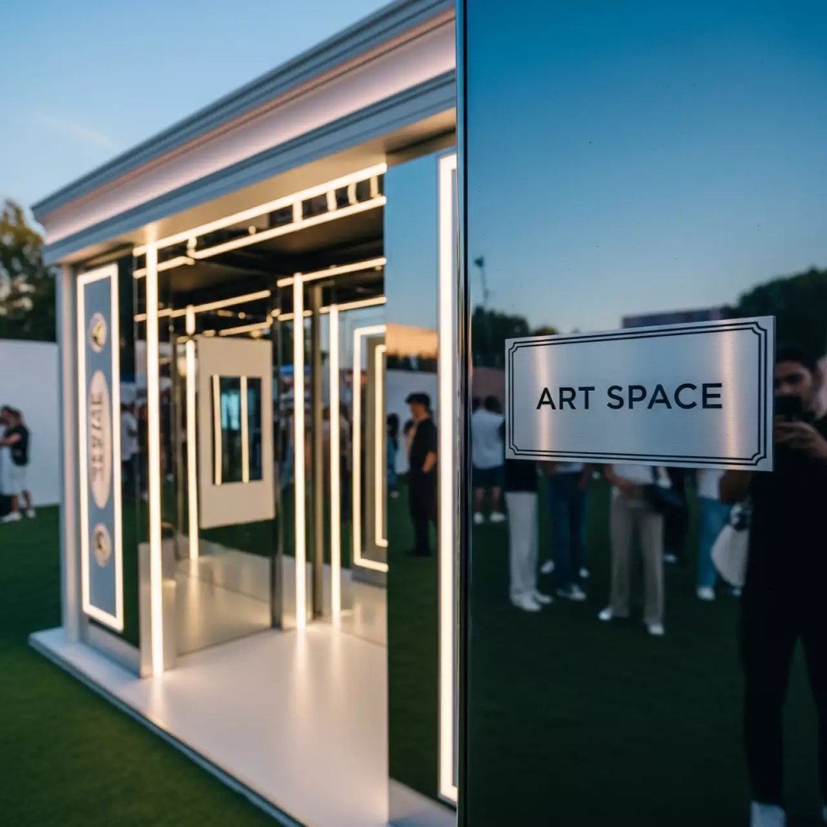 Аренда Фотозона бесконечное зеркало 1 на Сочи Автодроме — ART SPACE