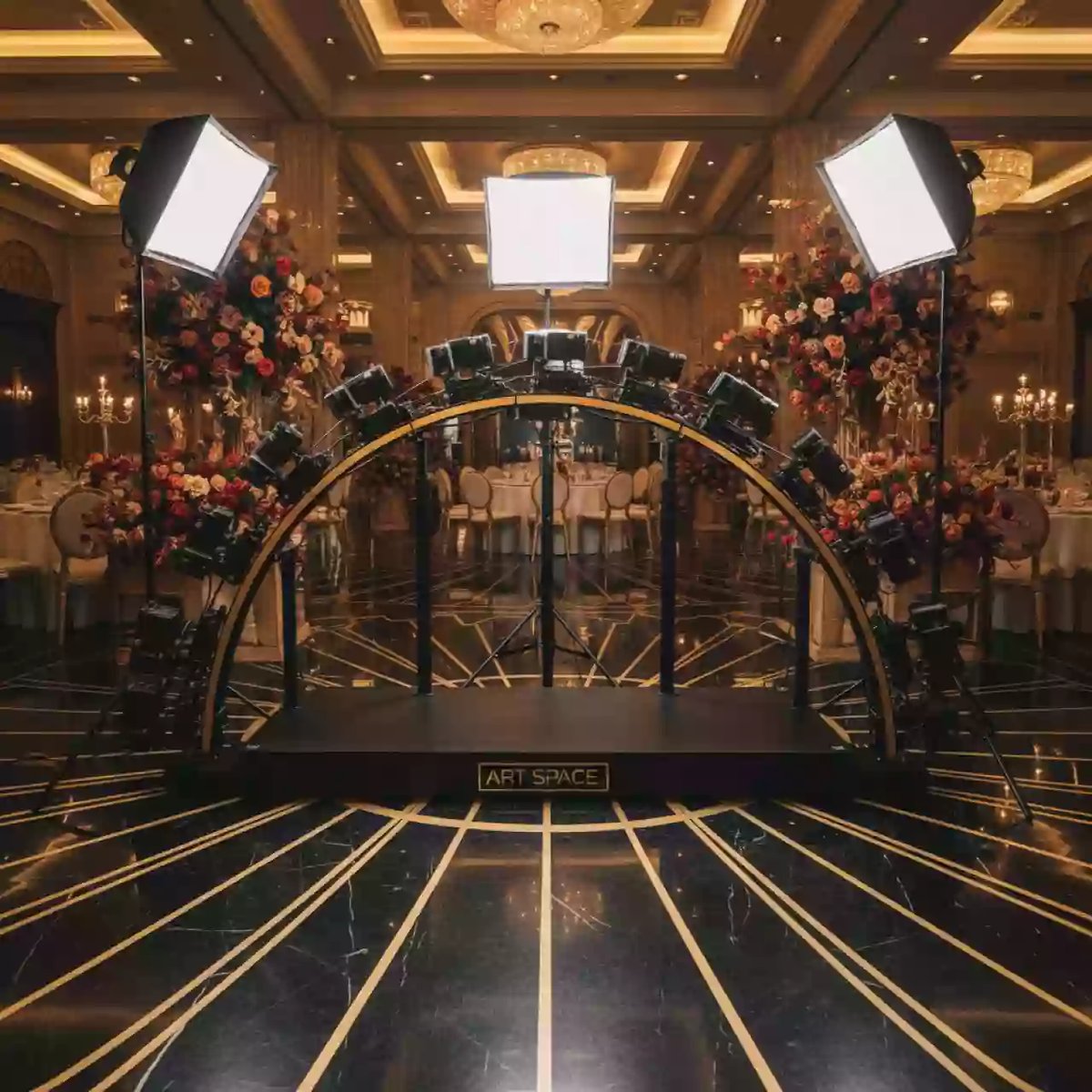 Аренда Фотозона Bullet Time свадебная в Маринс Парк Отеле — ART SPACE