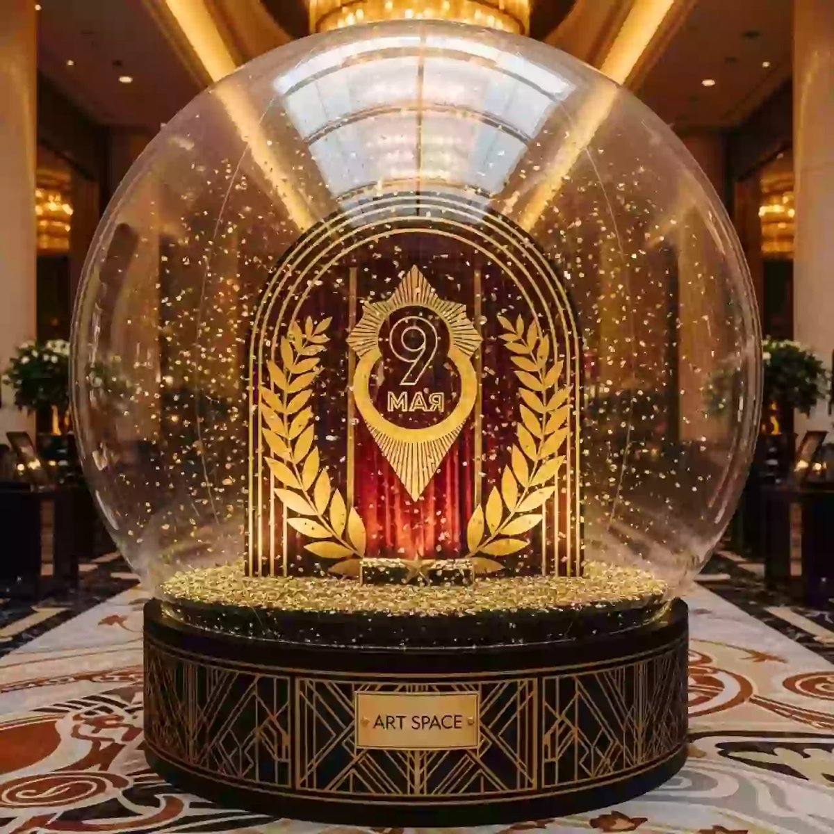 Аренда Фотозона "Чудо шар 9 мая" в Гранд Отель Сочи — ART SPACE