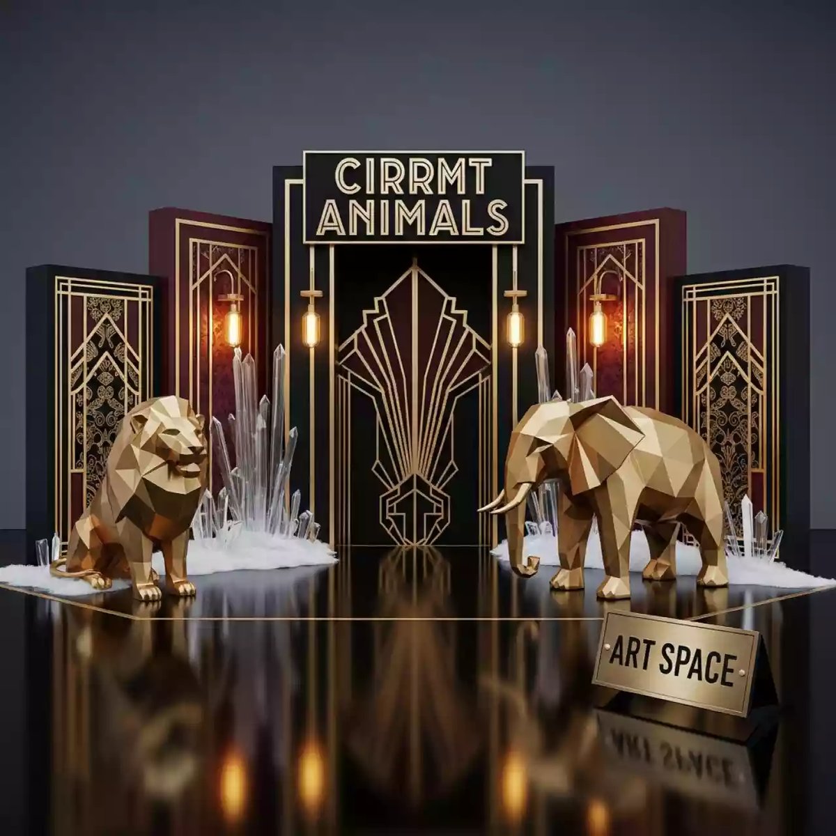 Аренда Фотозона цирковые звери в Radisson Blu Resort & Congress Centre — ART SPACE