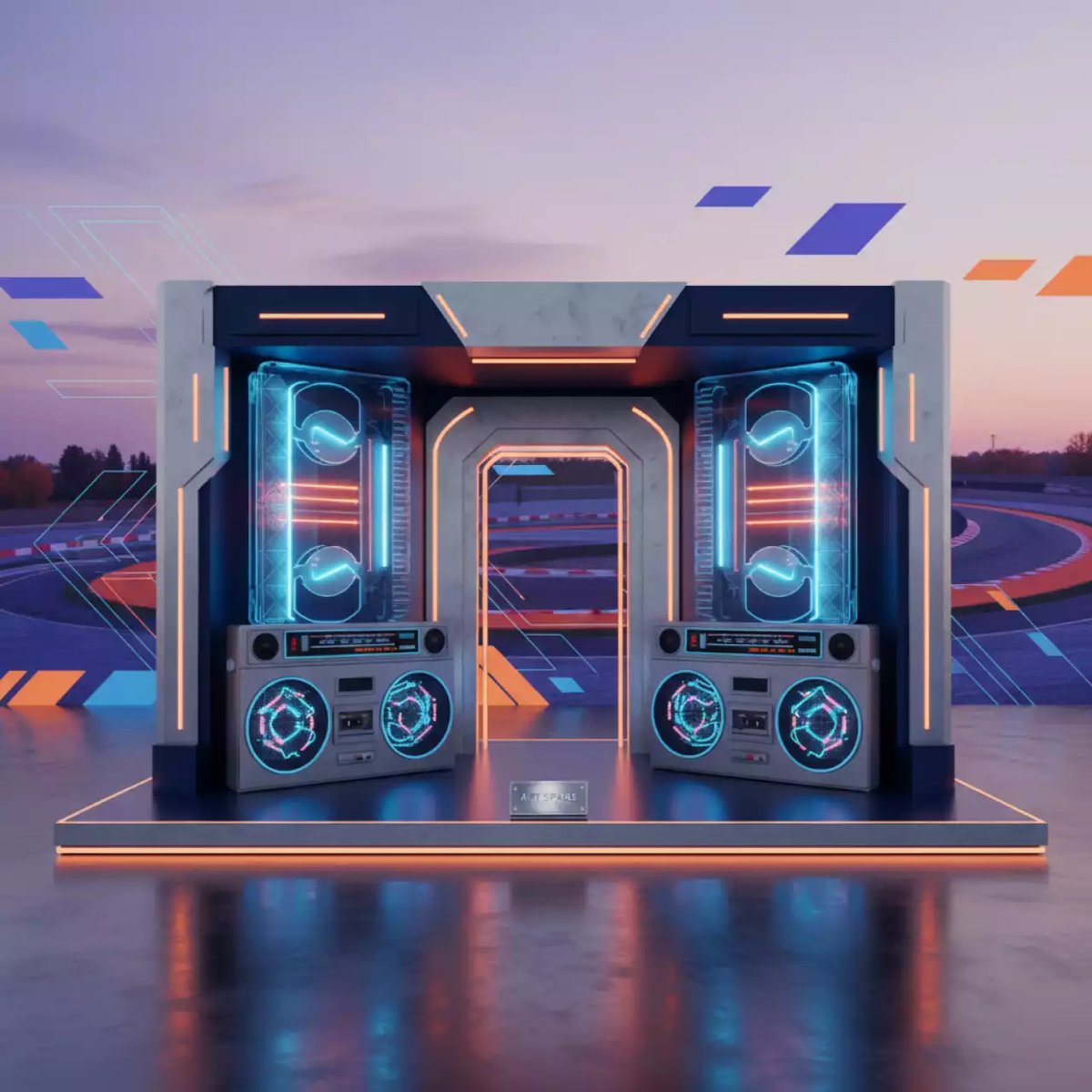 Аренда Фотозона девяностые на Сочи Автодроме — ART SPACE