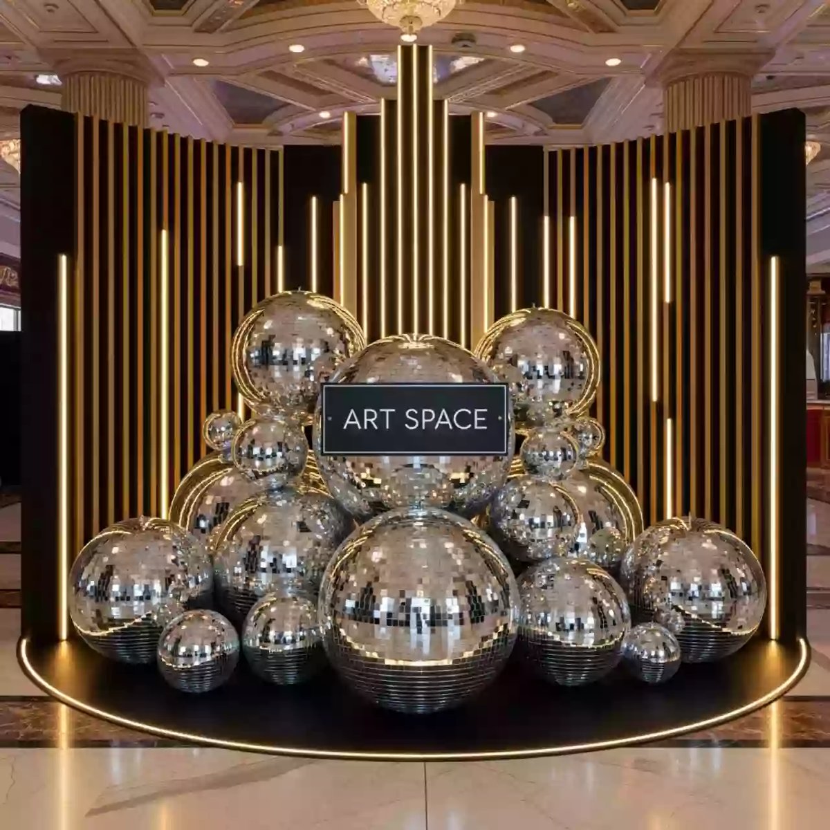 Аренда Фотозона Диско в казино «Сочи» — ART SPACE